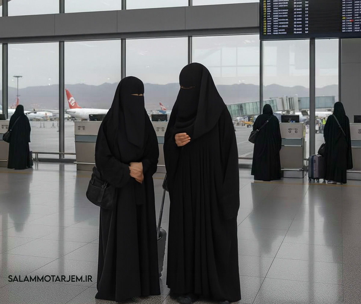 100 كلمة وجملة عربية وفارسية ضرورية في المطار والسفر